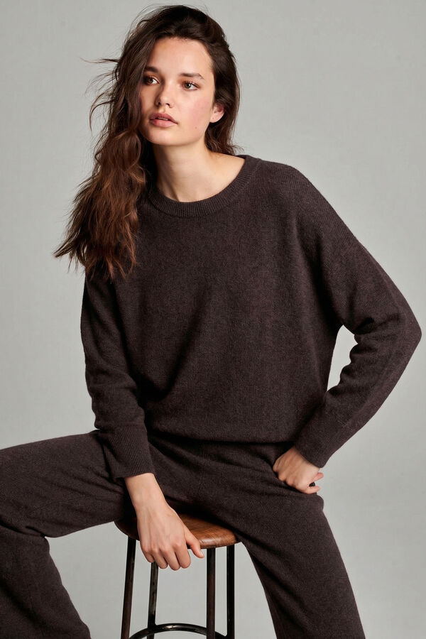 Batwing cashmere sweater