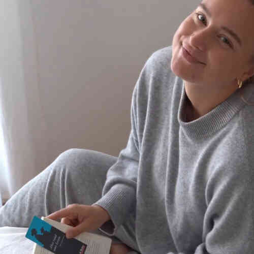 Oversized organic cashmere sweater